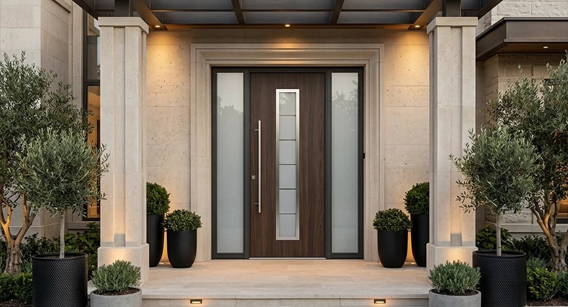 Aluminum Glass Door SED-3808