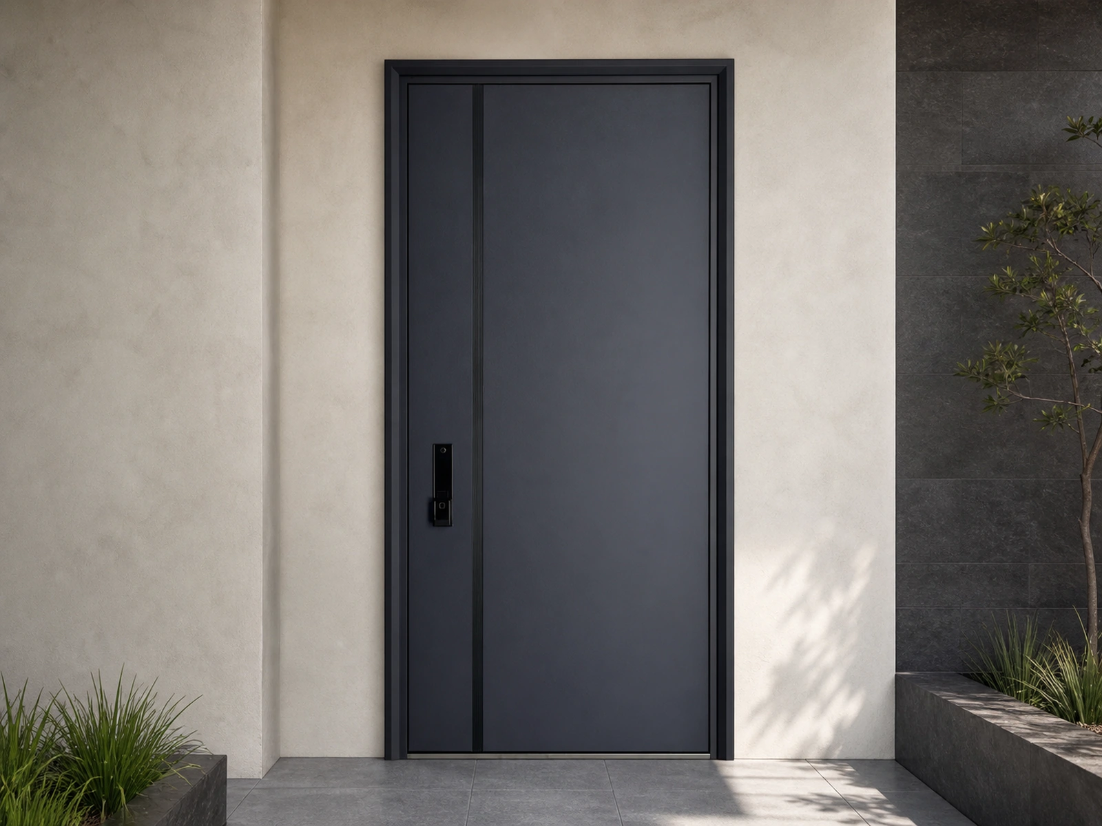 Steel Door SED-C1366R view 4
